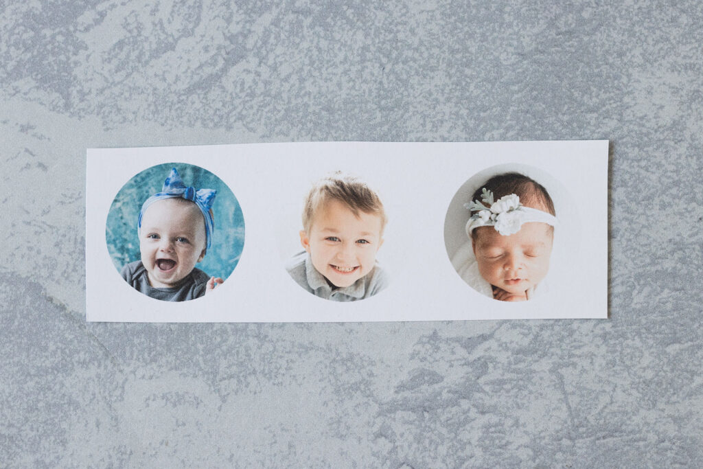 Printed Photo Circles for DIY Magnets