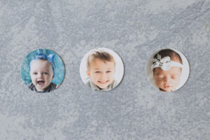 Circle Photos for DIY Magnets