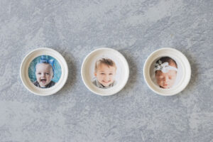Baby Food Jar Lid Photo Magnets In Progress