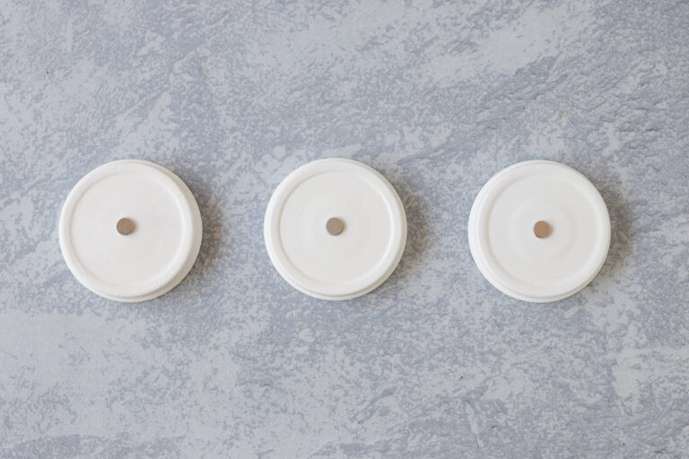 DIY Baby Food Jar Lid Photo • Rose Clearfield