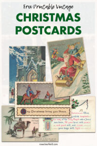 Free Printable Vintage Christmas Postcards
