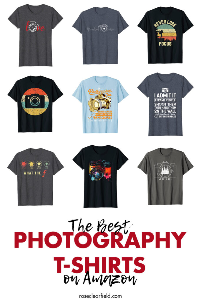 The Best Photography T-Shirts on Amazon