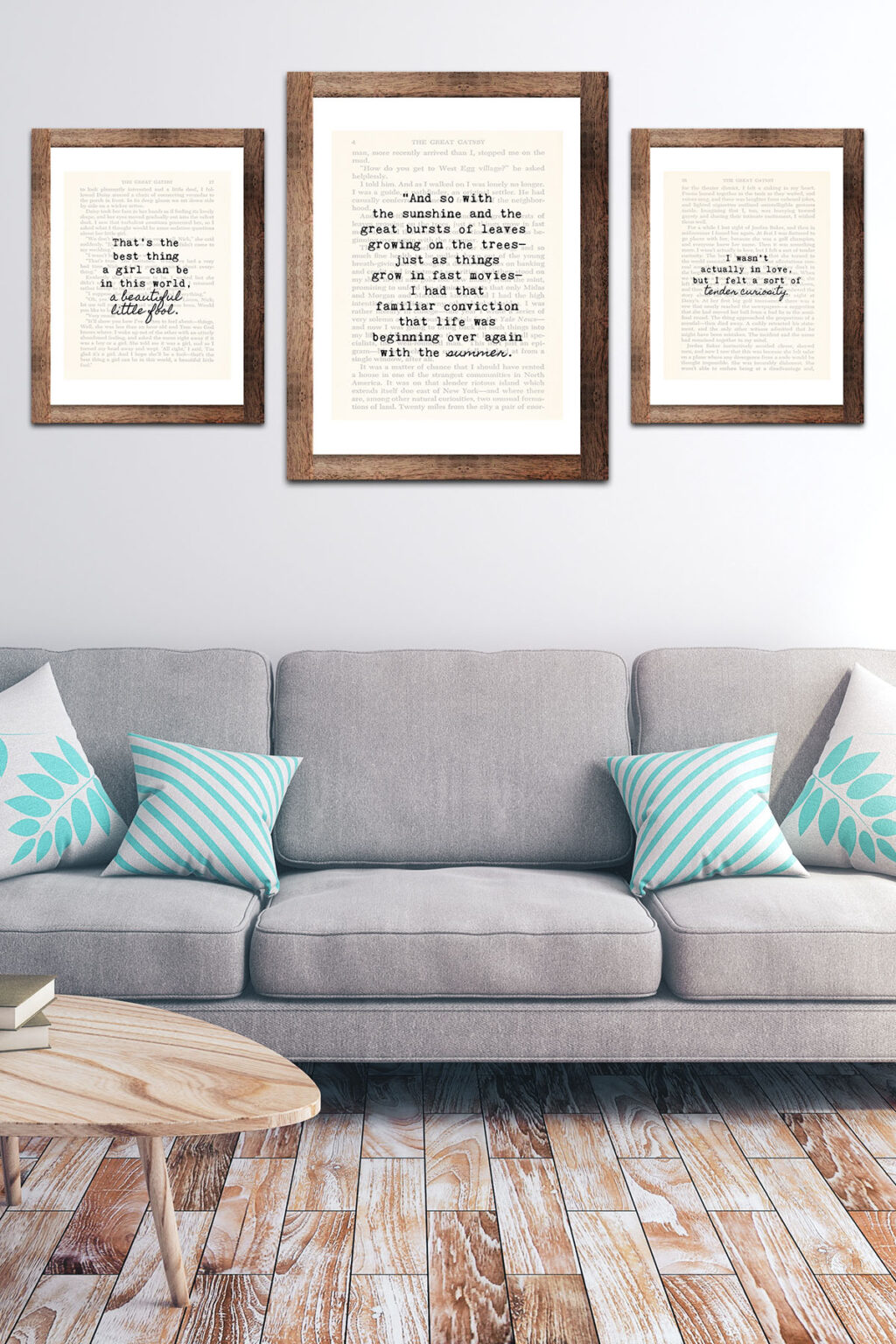 Free Printable The Great Gatsby Quotes Wall Art • Rose Clearfield