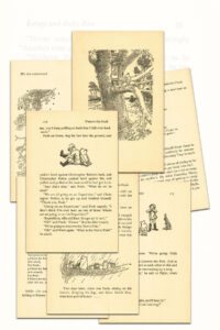 Winnie the Pooh Book Pages Preview