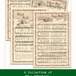 A Collection of Free Printable Vintage Christmas Sheet Music