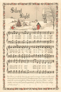 Christmas Carols Farris Cover 1953 Silent Night