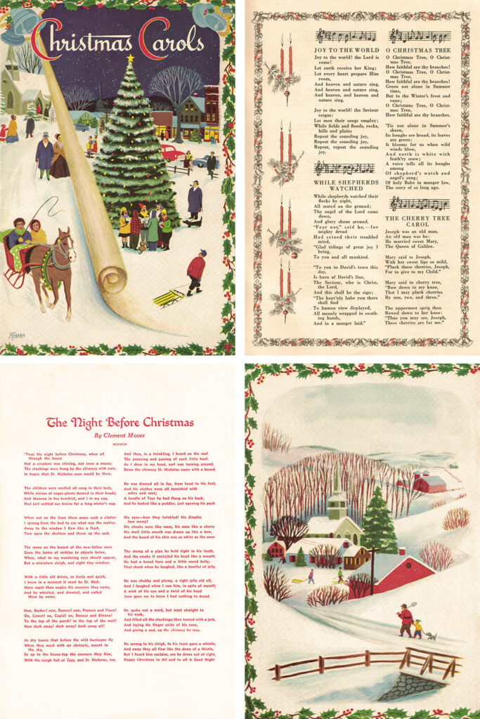 Christmas Carols Farris Cover Additional Pages