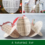 A Tutorial for DIY Sheet Music Ornaments