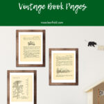 30 Free Printable Winnie the Pooh Vintage Book Pages