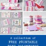 A Collection of Free Printable Tiny Valentines