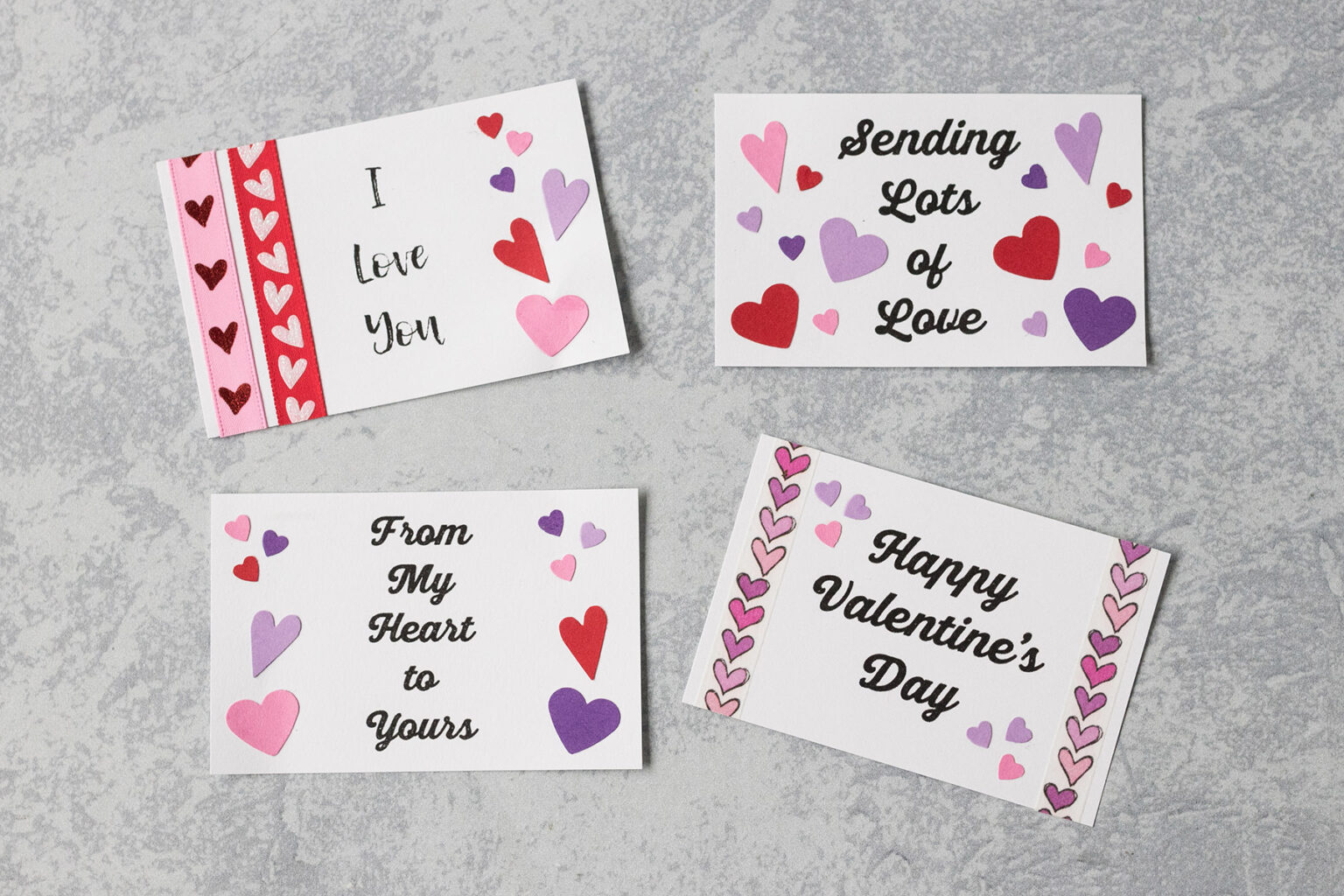 Free Printable Tiny Valentines • Rose Clearfield