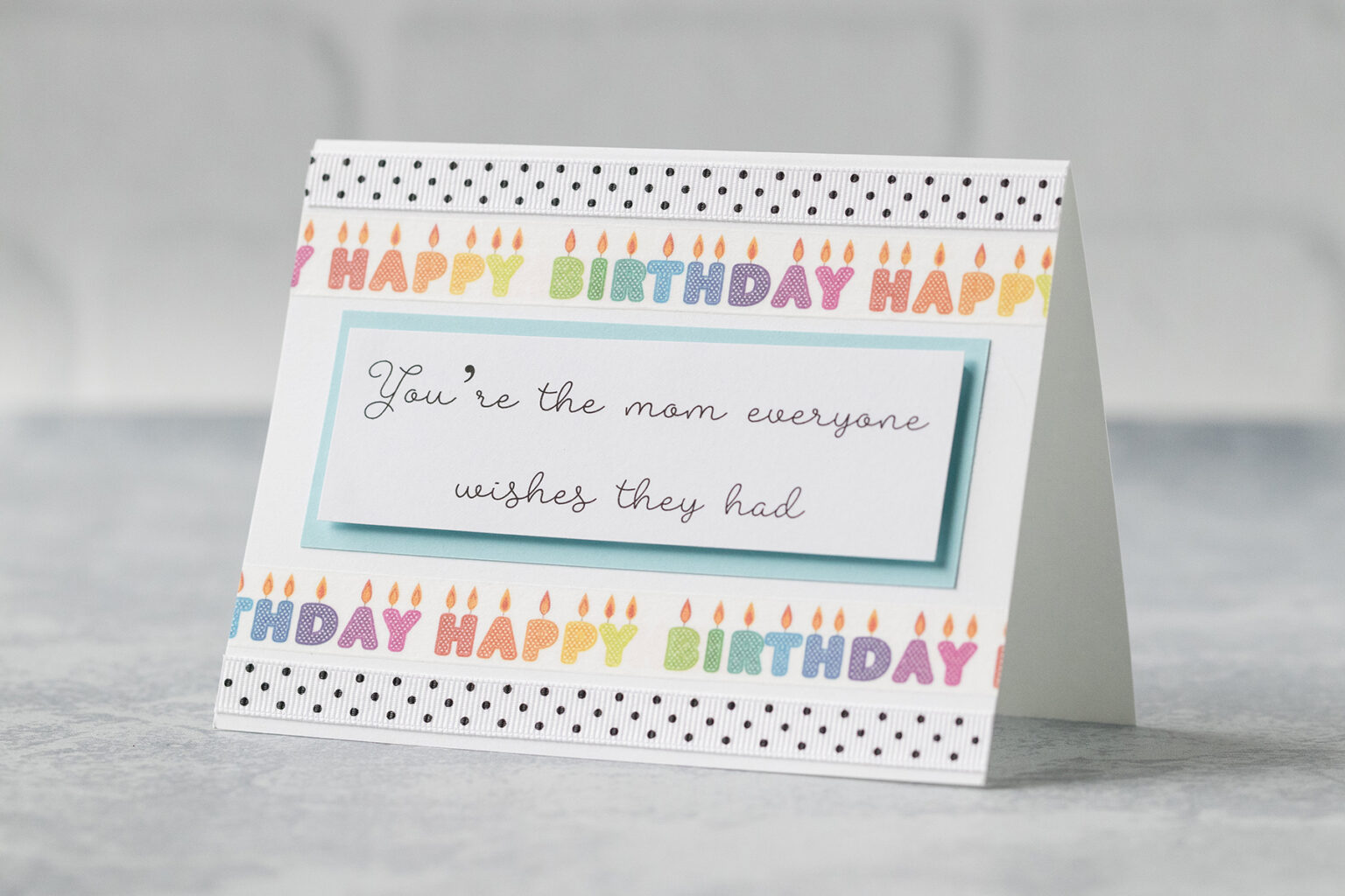 12 Easy DIY Mom Birthday Cards - Rose Clearfield