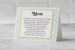 Mom Poem Card