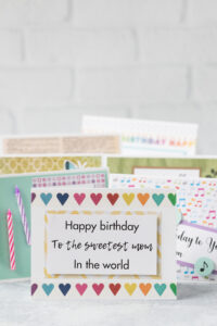 12 Easy DIY Mom Birthday Cards