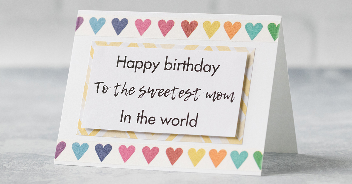 These Wishes: Light Brown Triangle Pattern Birthday Card for Father