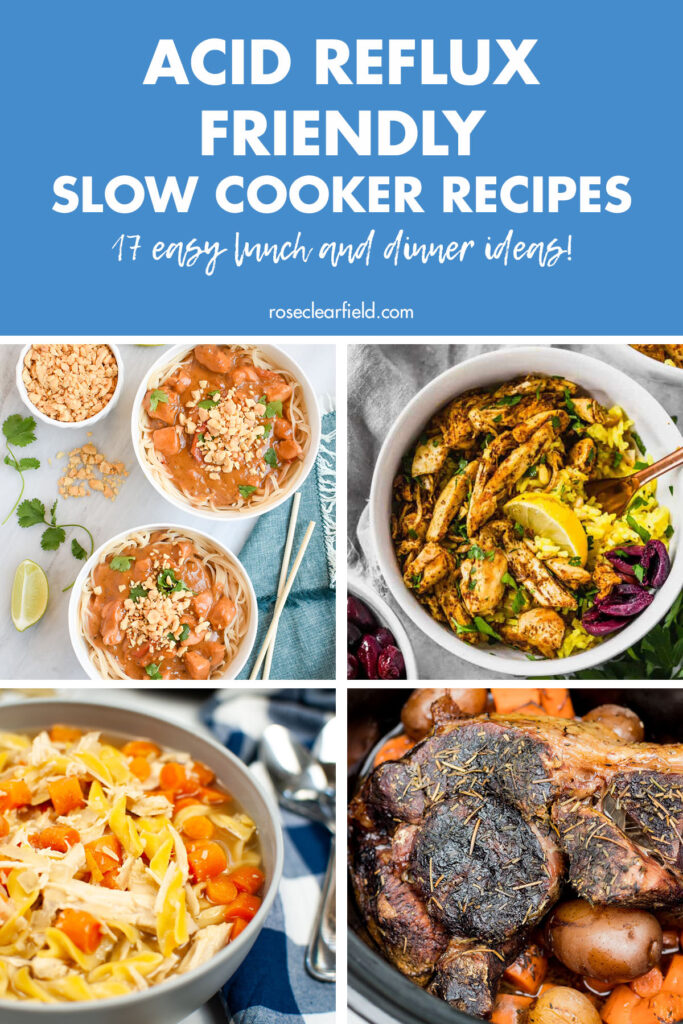 Acid Reflux Friendly Slow Cooker Recipes