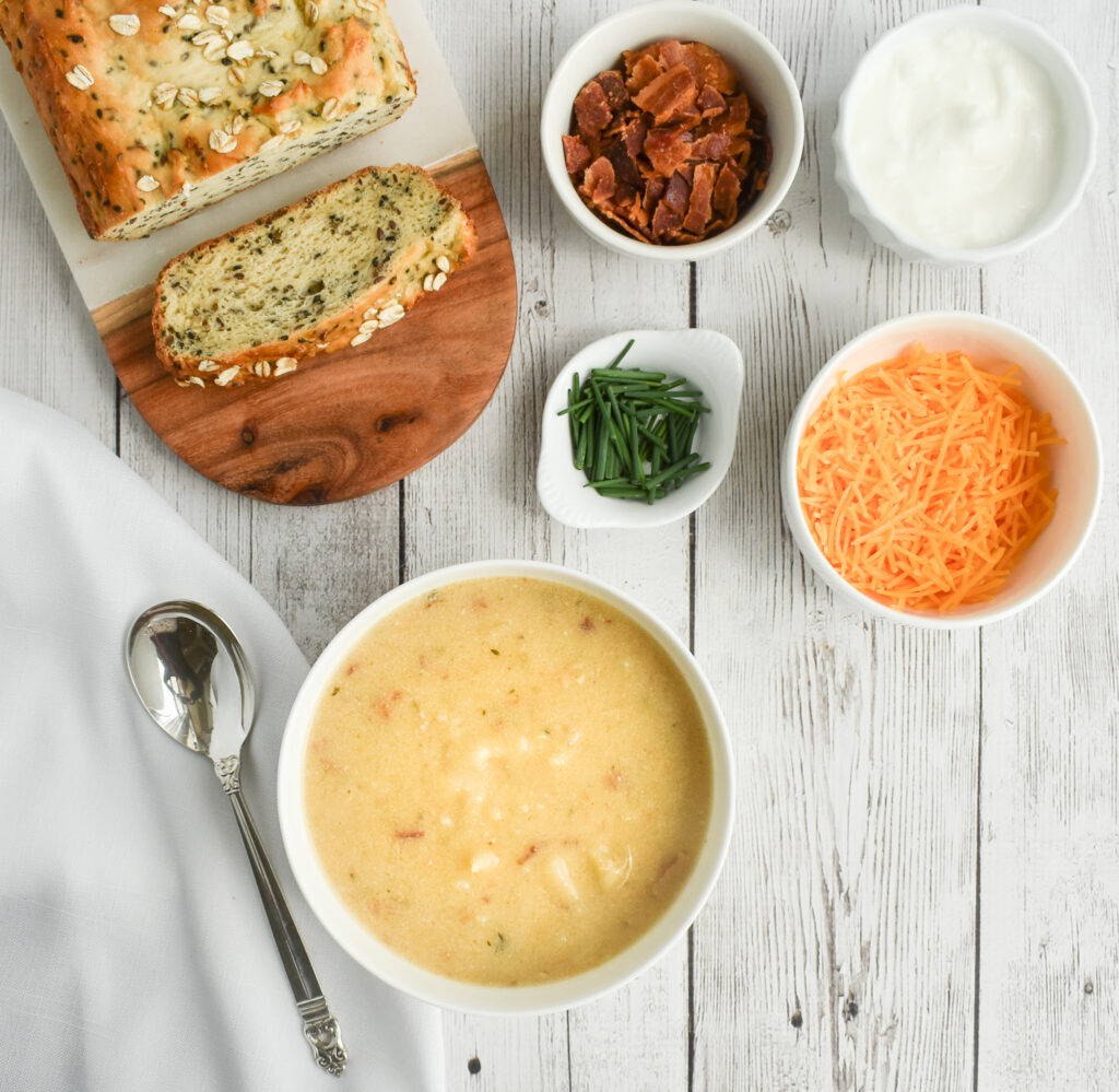 Slow Cooker Baked Potato Soup Rachel Pauls Food