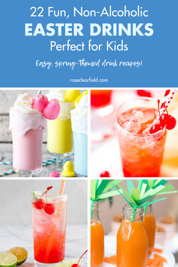 22 Fun Non-Alcoholic Easter Drinks Perfect for Kids