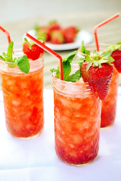 Strawberry Virgin Mojitos The Jolly Tomato