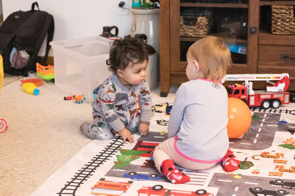 Genevieve and Kinsley