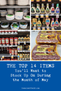 The Top 14 Items You'll Want to Stock Up On During the Month of May