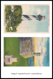 Vintage St. Augustine Postcards 8.5x11 Pages Preview