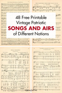 48 Free Printable Vintage Songs and Airs of Different Nations