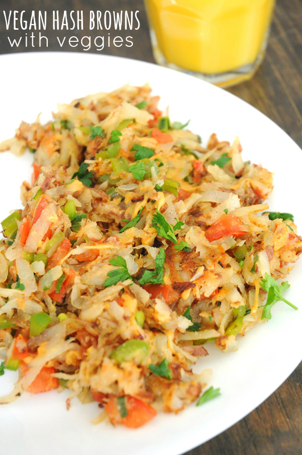 Hash Browns with Veggies Vegan Insanity