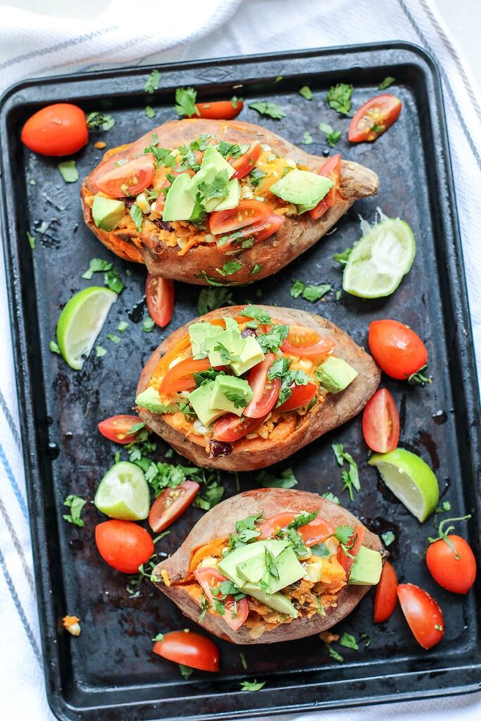 Southwest Stuffed Sweet Potato Sunkissed Kitchen