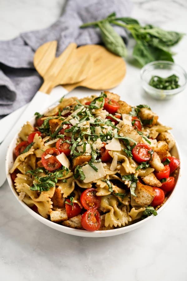 Bruschetta Pasta Salad Joyous Apron