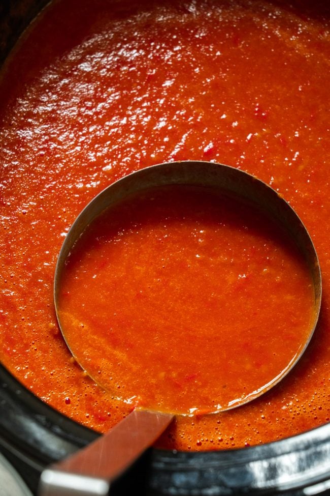 Slow Cooker Cherry Tomato Sauce Brooklyn Farm Girl