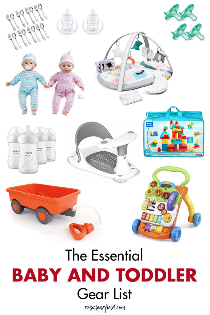 The Essential Baby and Toddler Gear List