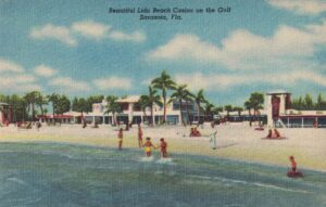 Miami & Miami Beach FLORIDA Vintage Linen Postcard Folder