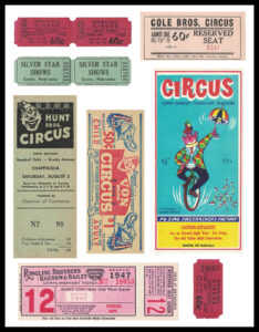 Circus Ephemera 8.5x11 Page 1 Preview