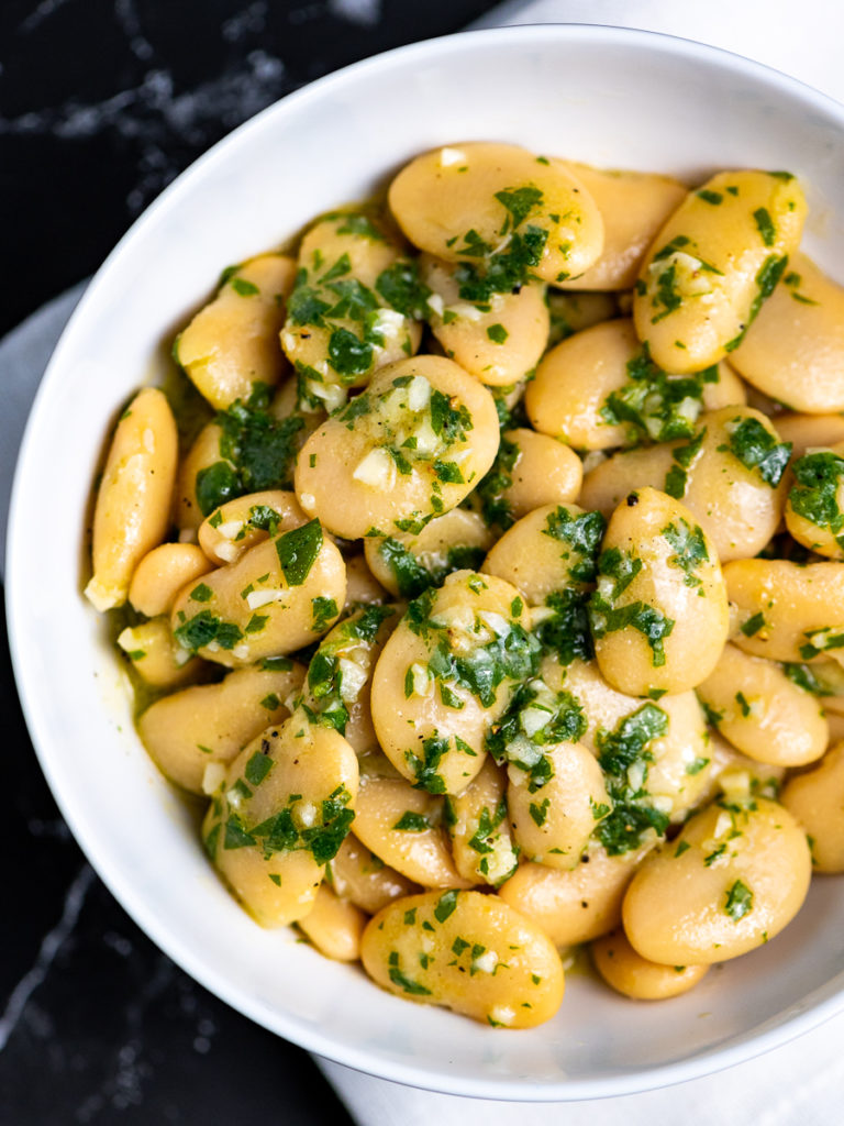 Lemon Butter Bean Salad The Genetic Chef