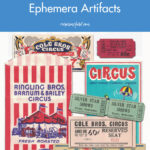 Vintage Circus 19 Free Printable Ephemera Artifacts