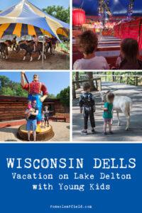 Wisconsin Dells Vacation on Lake Delton with Young Kids Year 2