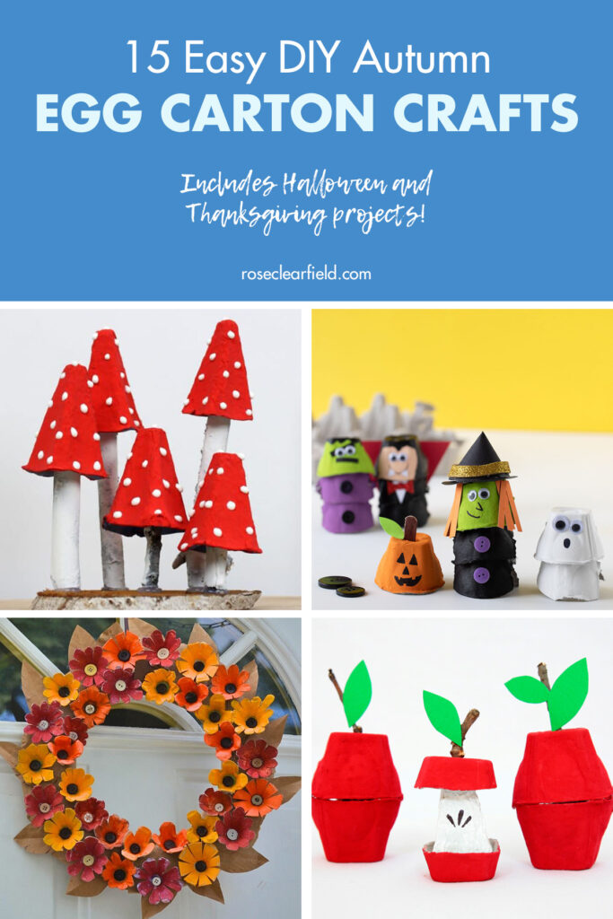 15 Easy DIY Autumn Egg Carton Crafts