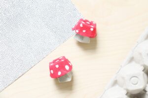 Egg Carton Mushroom Craft Toddler at Play