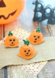 Egg Carton Pumpkins Simplifying Family