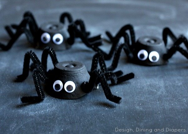 Egg Carton Spiders Taryn Whiteaker