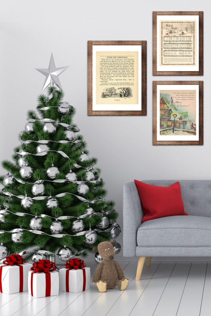 Framed Christmas Wall Art