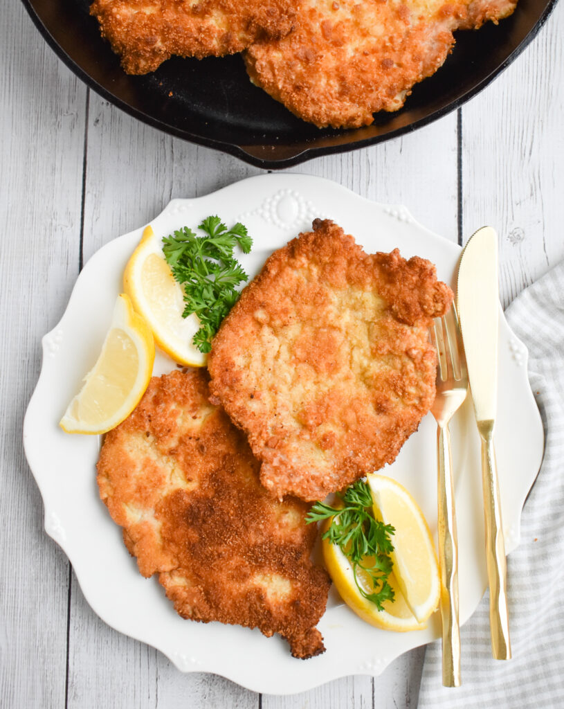 Crispy Pork Schnitzel Rachel Pauls Food