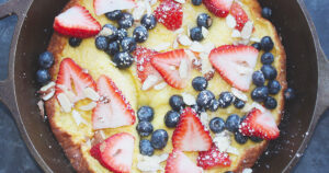 German Pancake with Berries Kate Scarlata