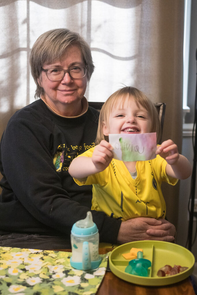 Grandma and Olivia