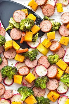 Sheet Pan Sausage and Vegetables Good Noms Honey