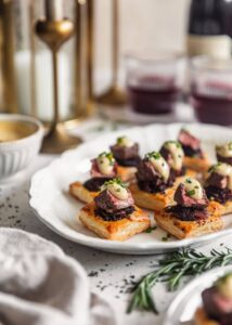 Beef Wellington Bites with Dijon Sauce Sunday Table