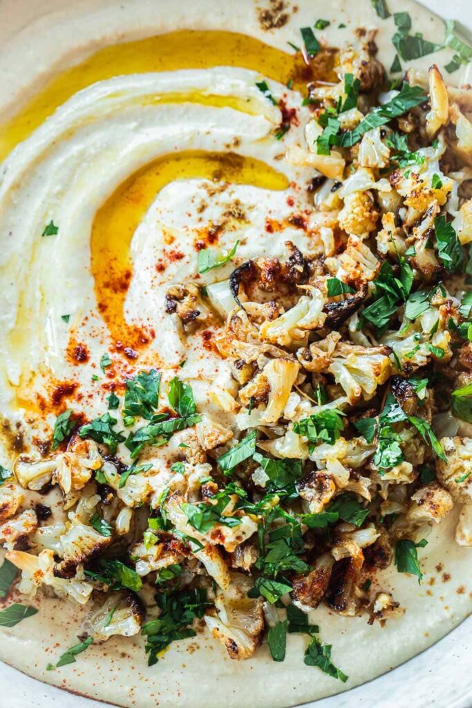 Caramelized Cauliflower Hummus Cook Republic