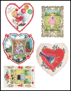 Vintage Valentines 1920s 1930s 8.5x11 Page 1 Preview
