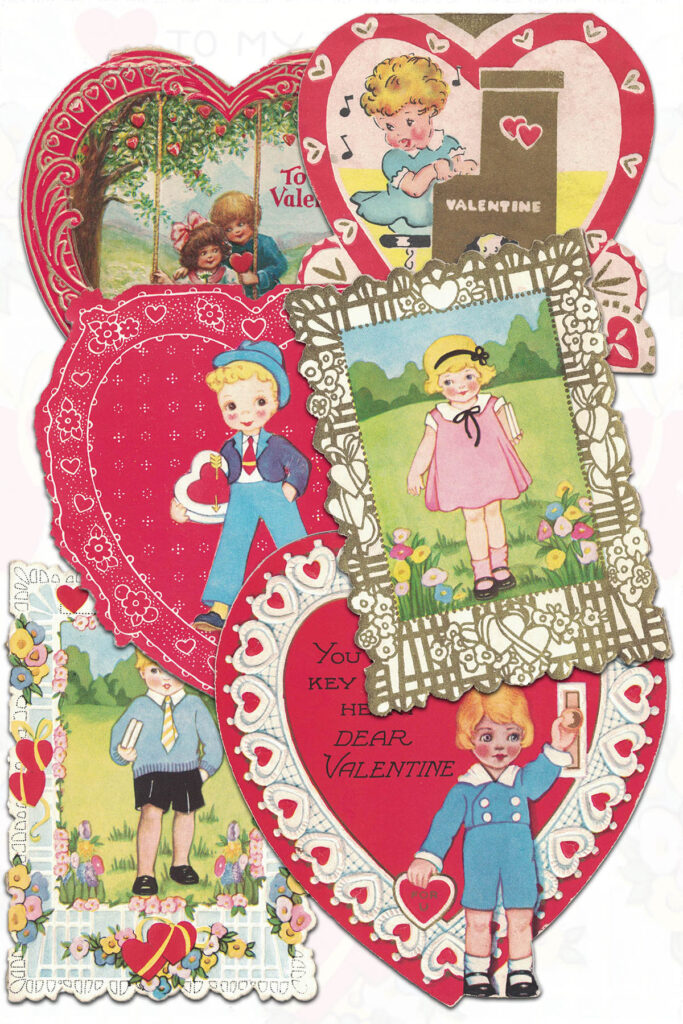 Vintage Valentines 1920s 1930s Preview 2